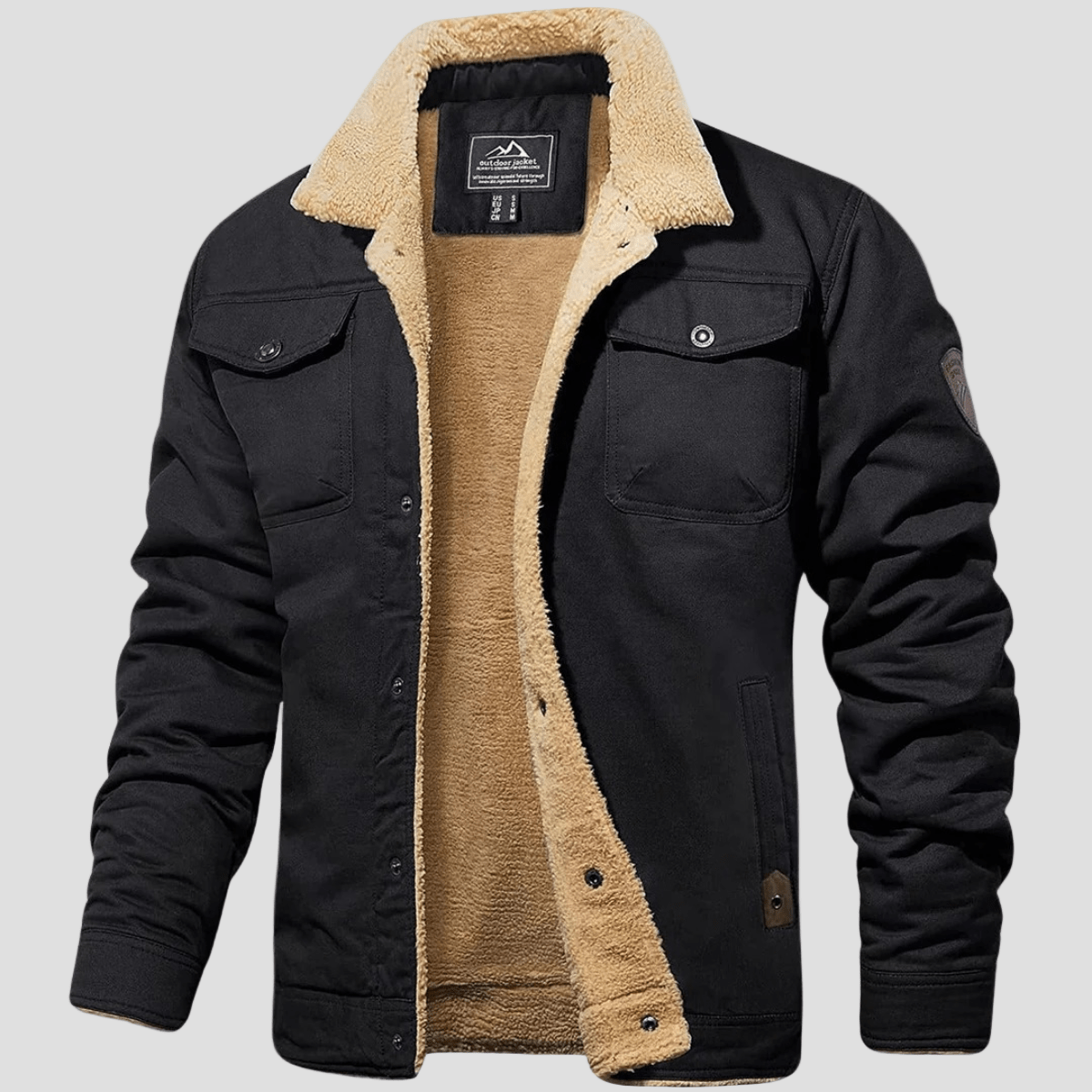Mayfair | Warm Fleece Lined Winter Coat for Men