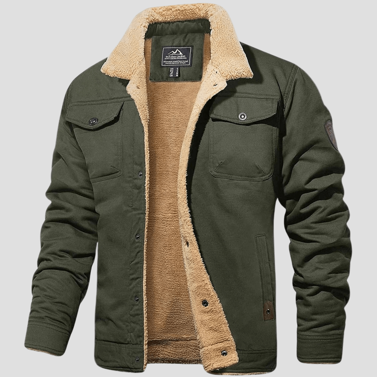 Mayfair | Warm Fleece Lined Winter Coat for Men