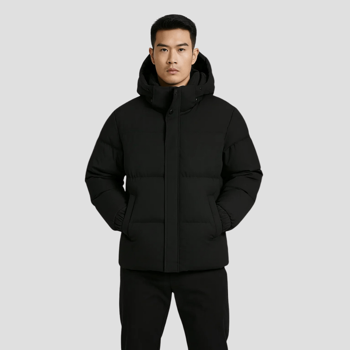 Whitaker | Warm Insulated Hooded Puffer Jacket