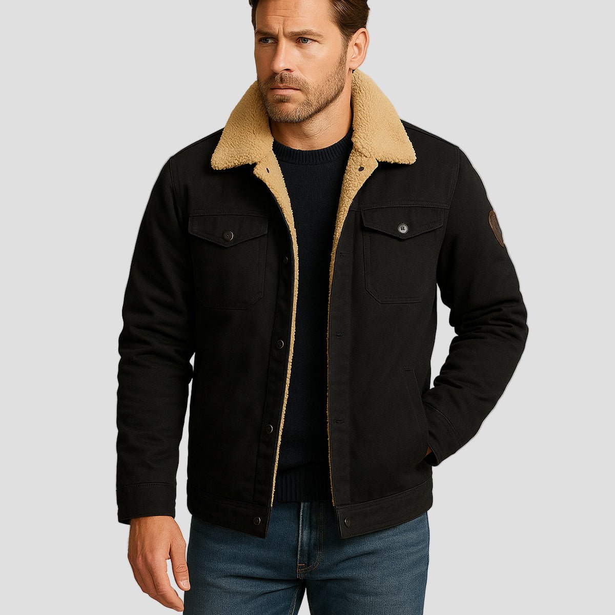 Mayfair | Warm Fleece Lined Winter Coat for Men