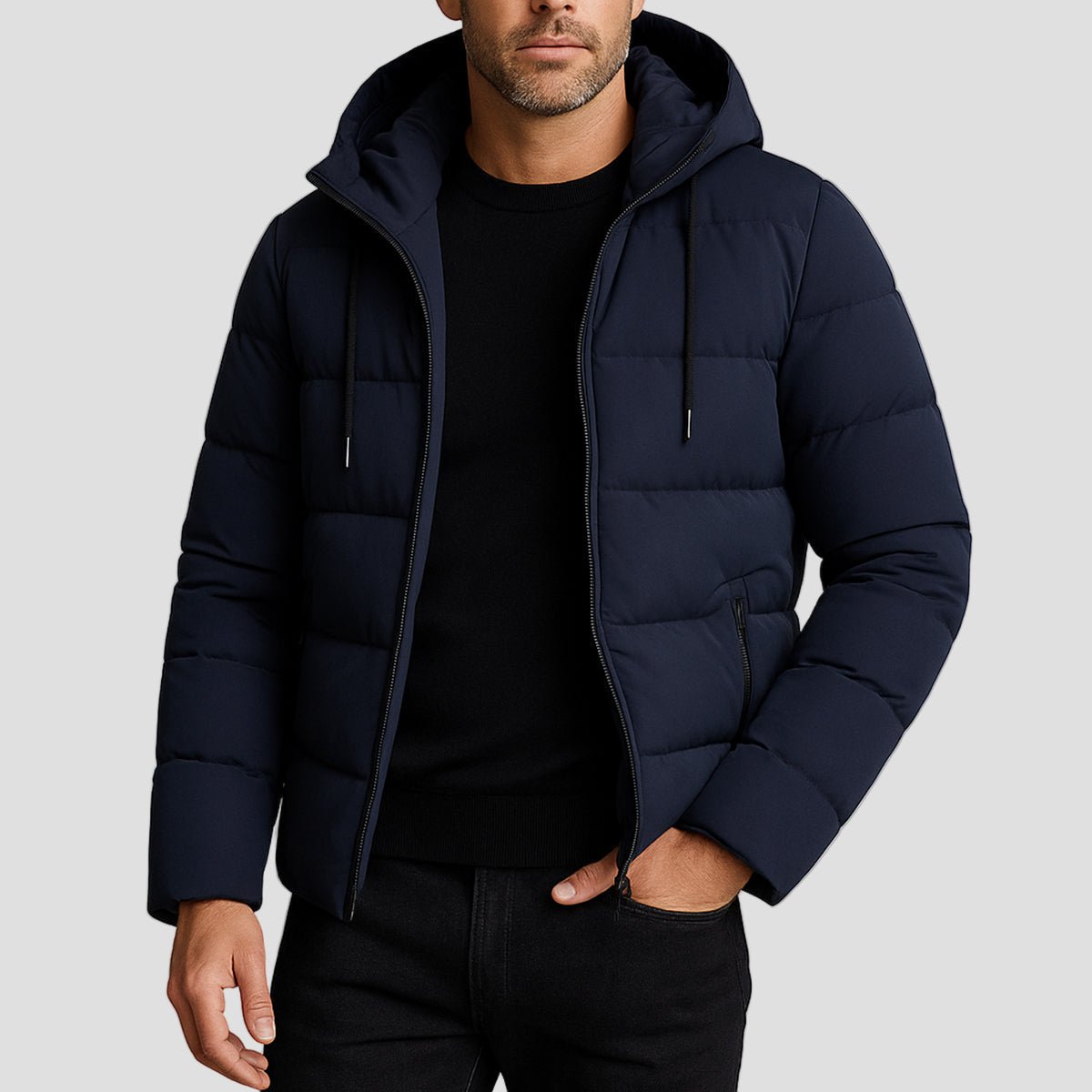 Edington | Waterproof Hooded Puffer Winter Jacket