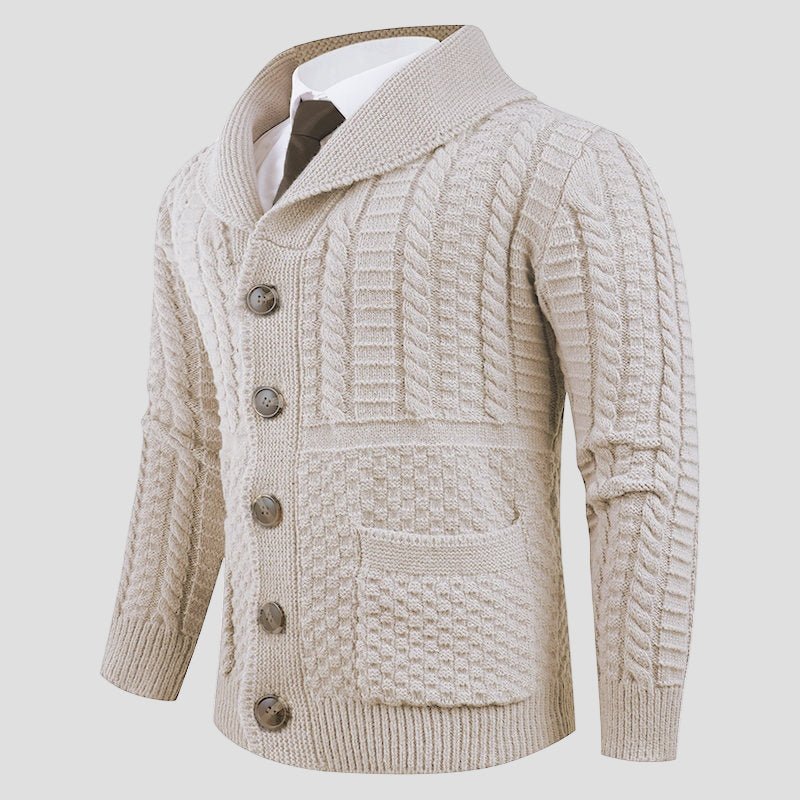 Jackson | Formal Wool Cardigan