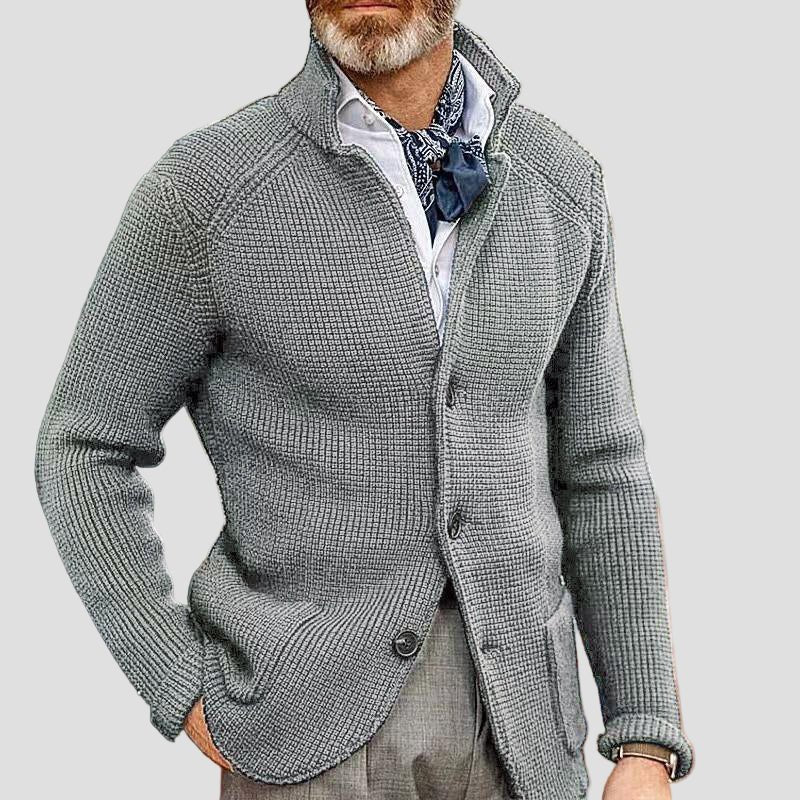 Austin | Patch Pocket Knit Blazer Cardigan