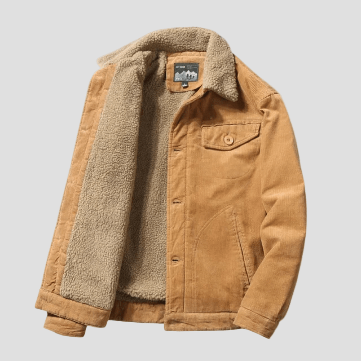 Belgravia | Corduroy Warm Winter Jacket for Men