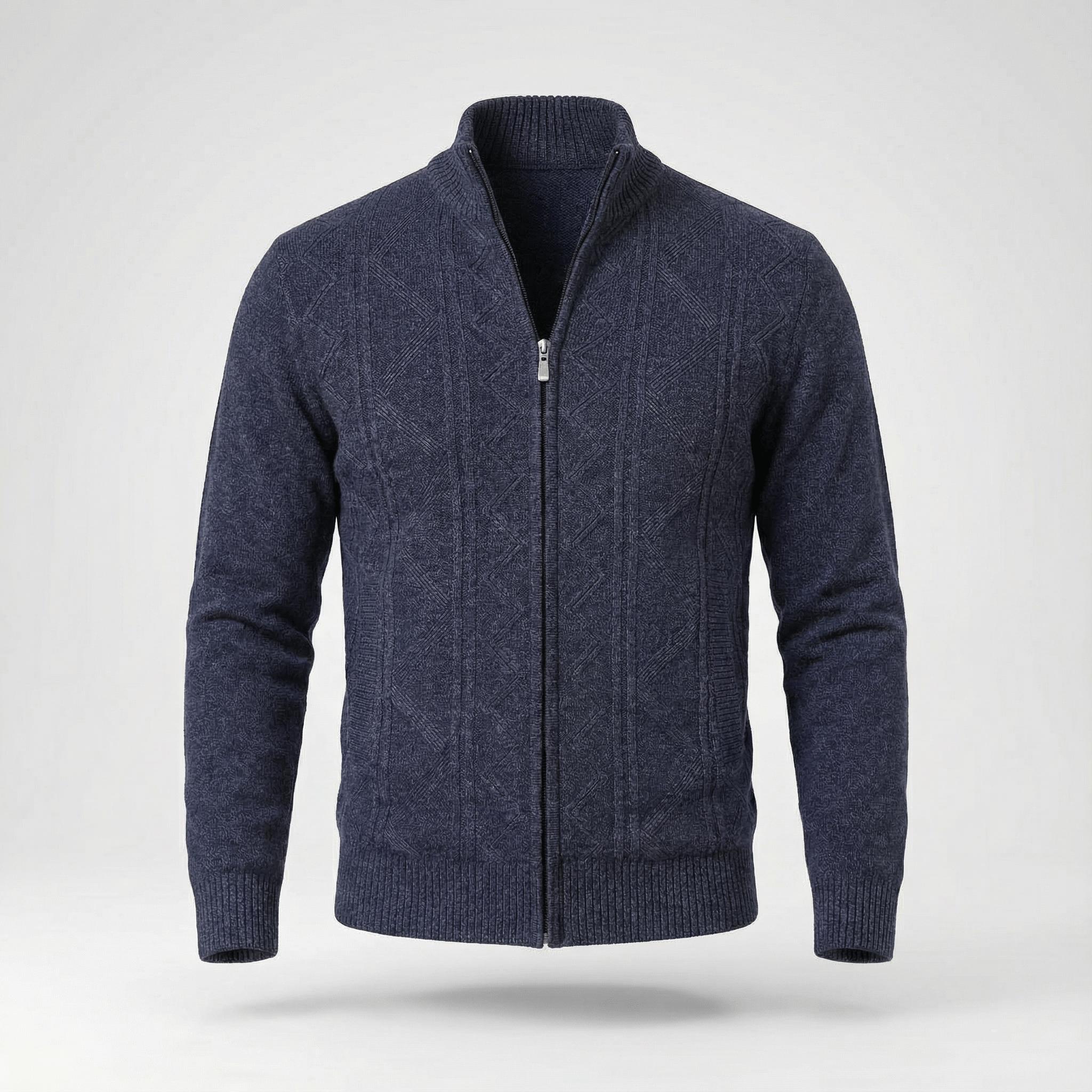 Declan | Zip-Up Cardigan Sweater