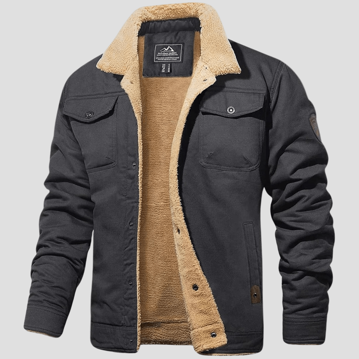 Mayfair | Warm Fleece Lined Winter Coat for Men