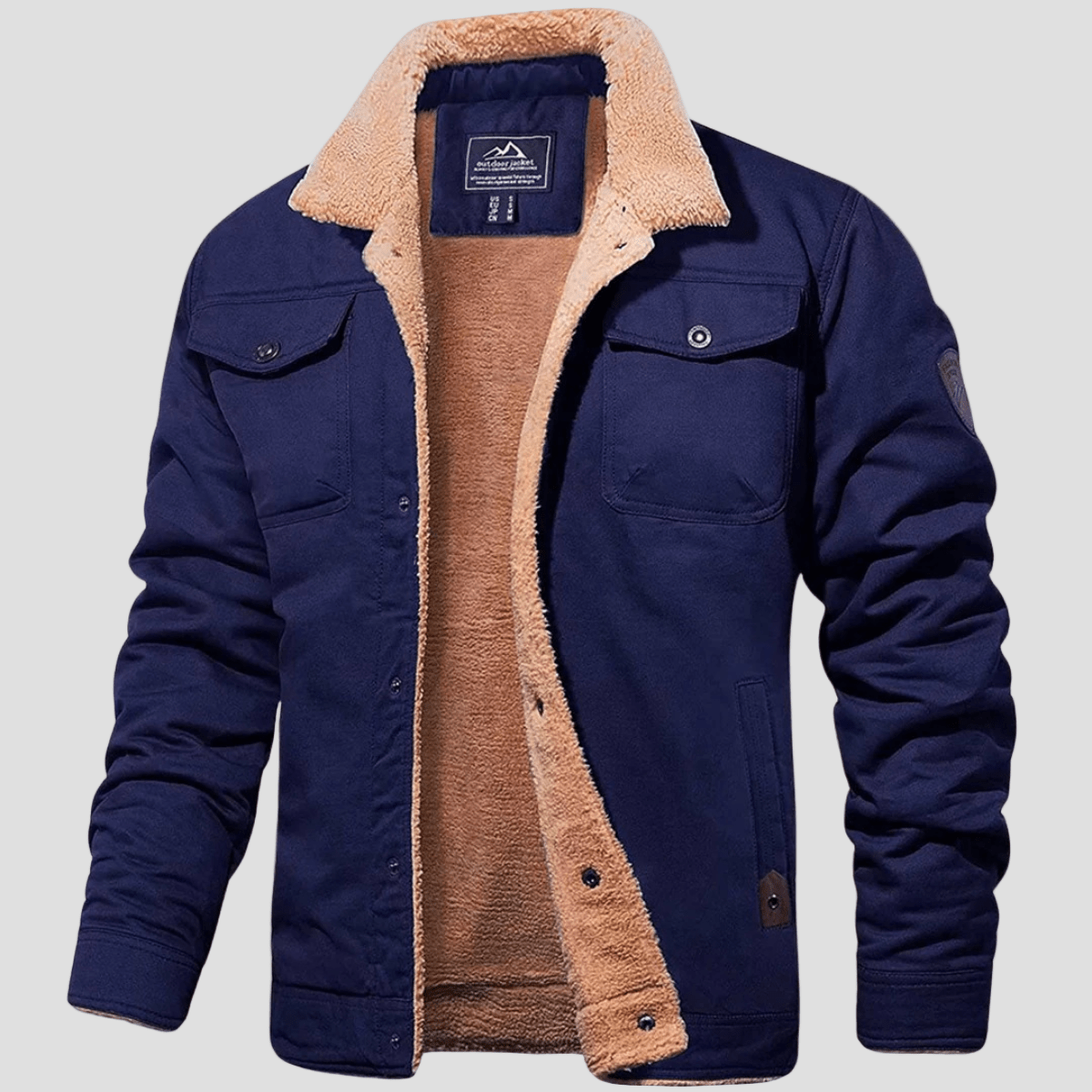 Mayfair | Warm Fleece Lined Winter Coat for Men