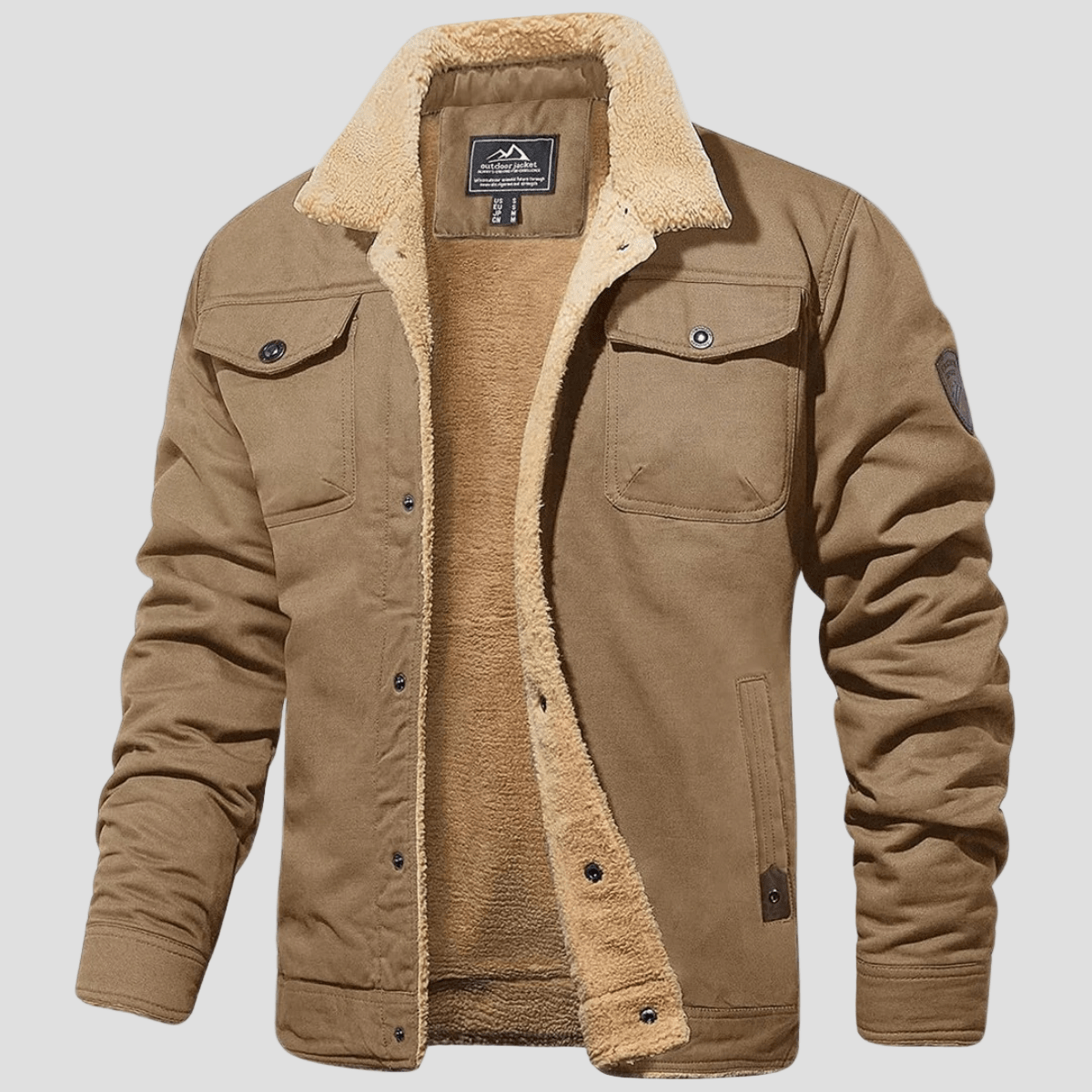 Mayfair | Warm Fleece Lined Winter Coat for Men