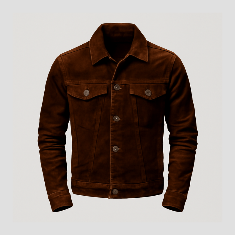 Logan | Vintage Corduroy Lapel Multi-Pocket Work Jacket