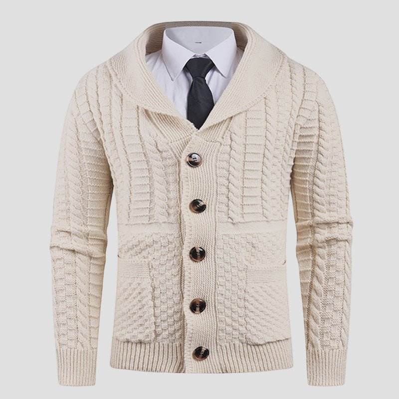 Jackson | Formal Wool Cardigan