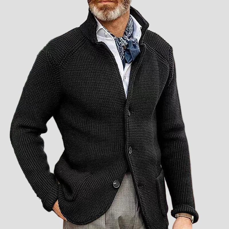 Austin | Patch Pocket Knit Blazer Cardigan