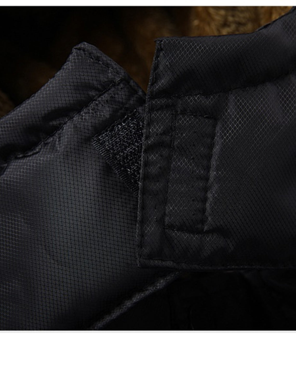 Caleb | Classic Black Padded Parka Jacket